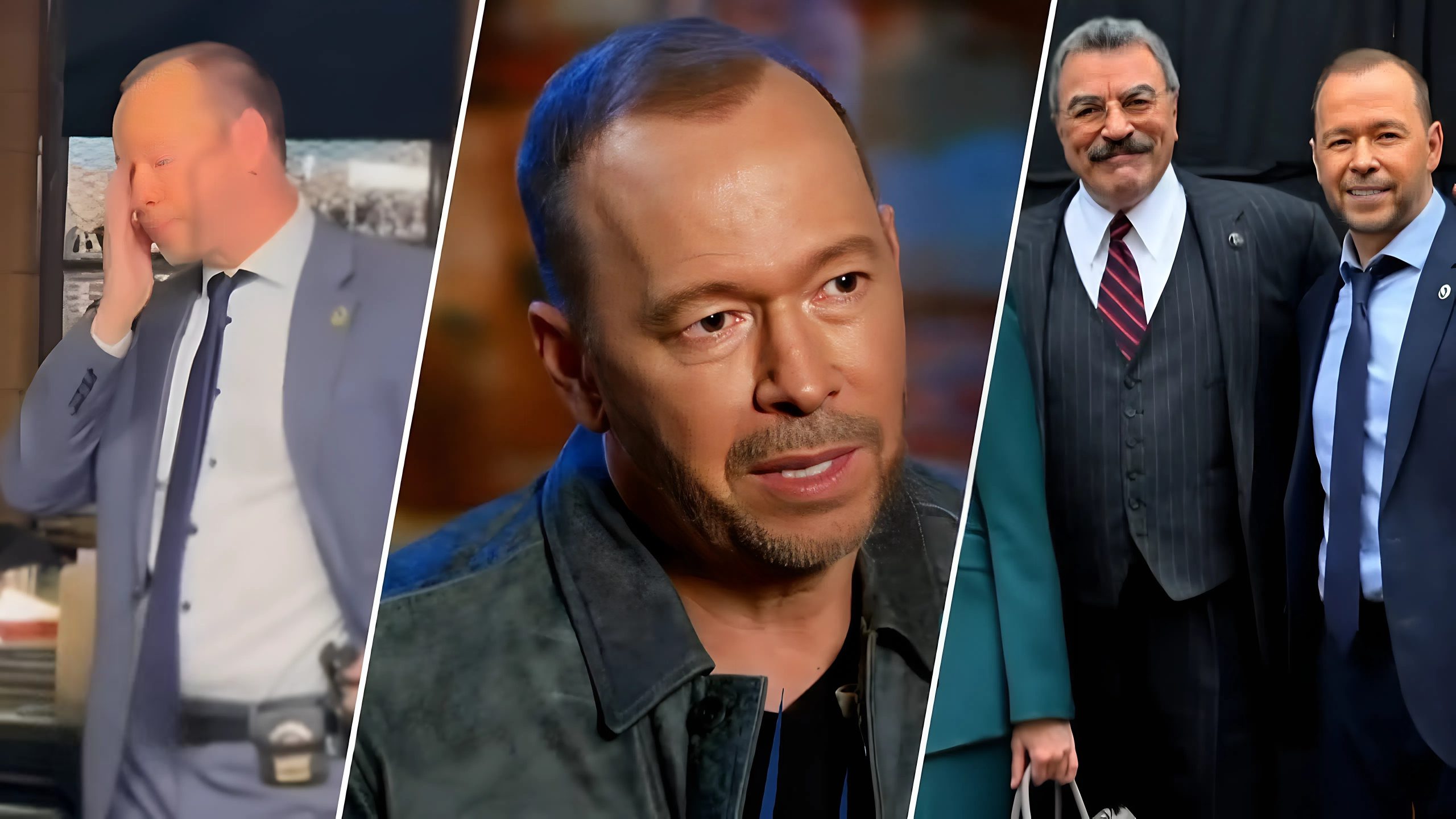 Donnie Wahlberg's heartfelt tribute to Tom Selleck in Blue Bloods finale